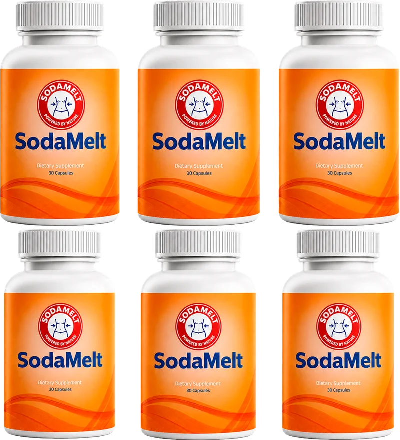 SodaMelt 6 Bottles